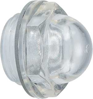 DOME SHAPED OIL LEVEL GLASS G 1/2inch